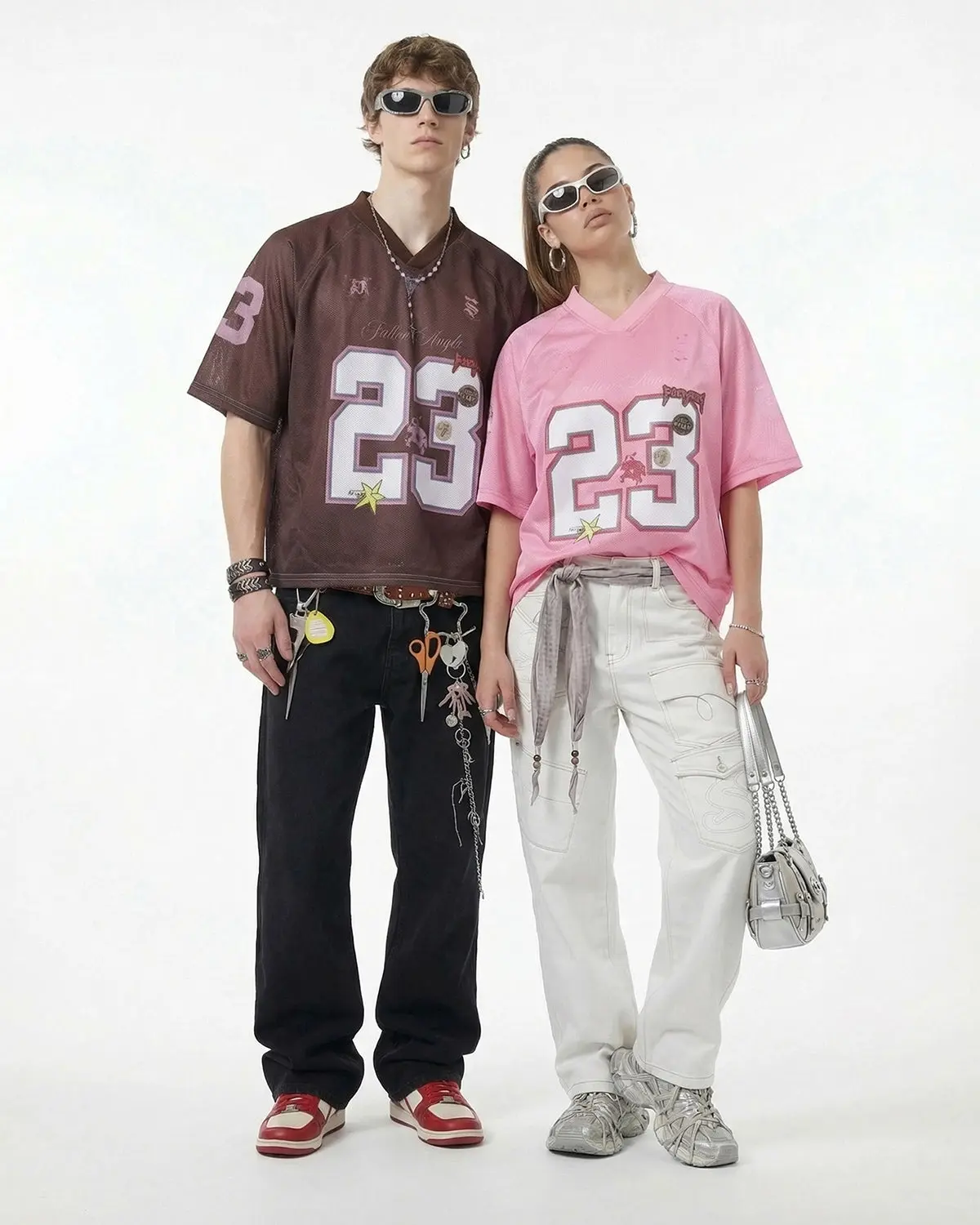 Number 23 Pink Mesh Jersey | Inflation Streetwear - Image 4