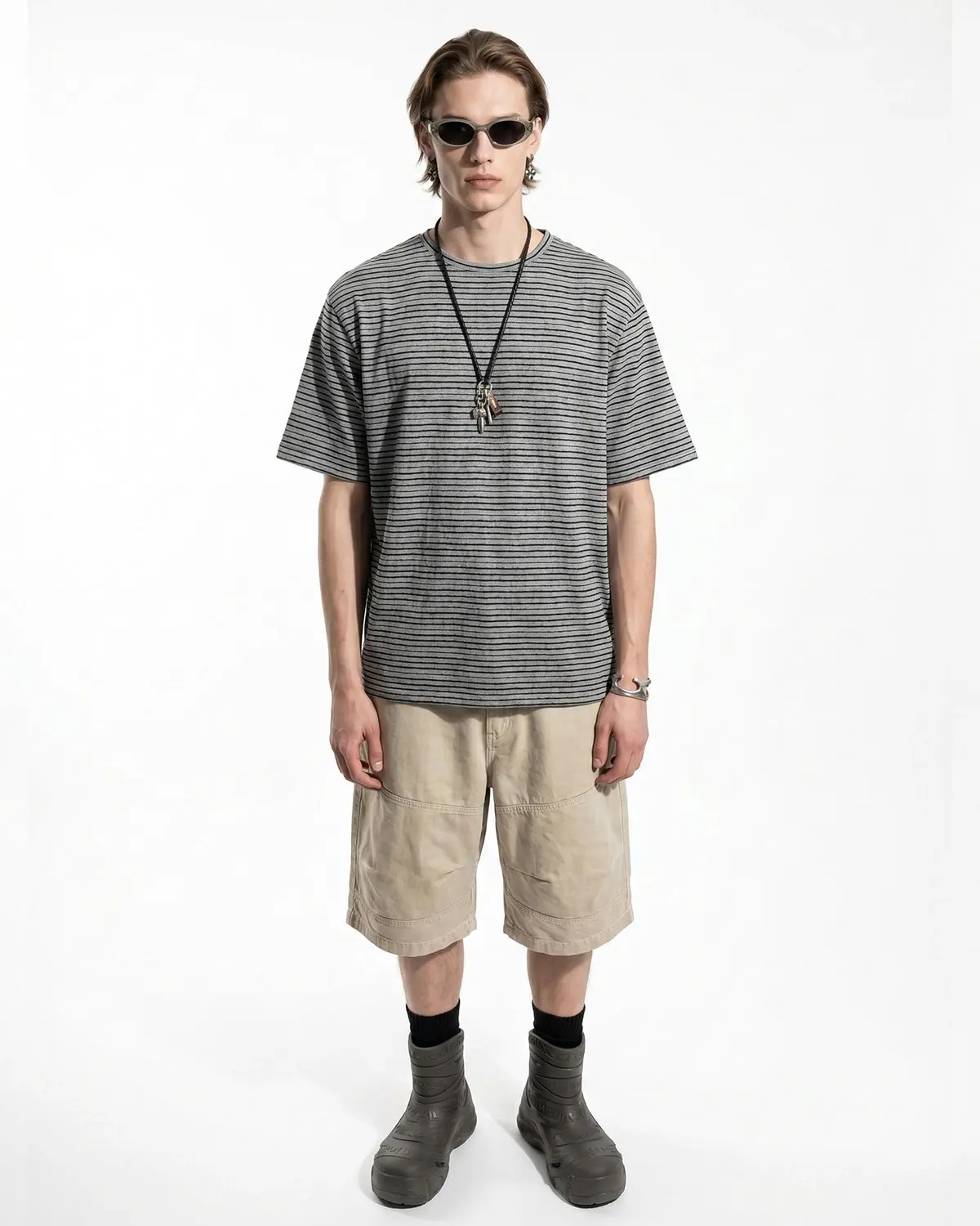 Old Money Striped T-Shirt | Inflation Streetwear - Image 3