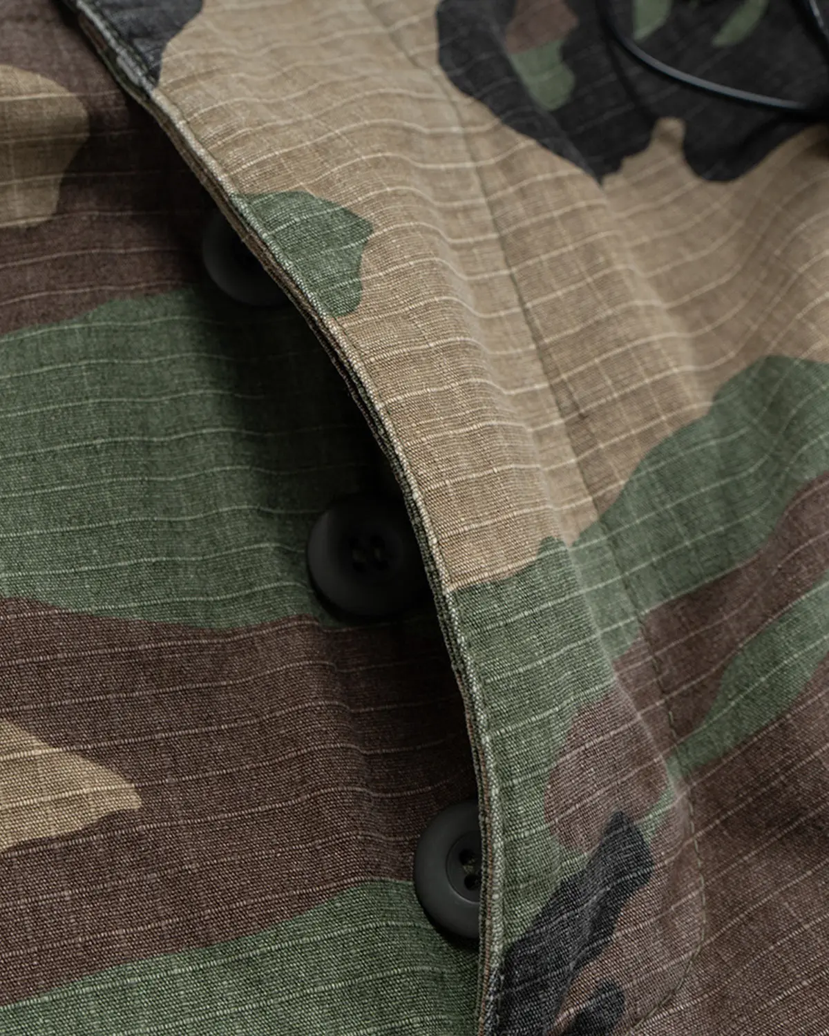Oversized Camo Cargo Longline Shorts | Inflation Streetwear - Image 14