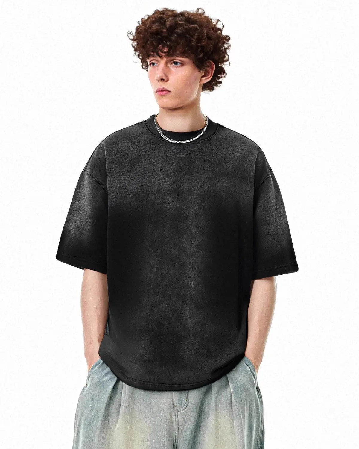 Oversized Monkey Acid Wash Tee | Inflation Streetwear - Image 21