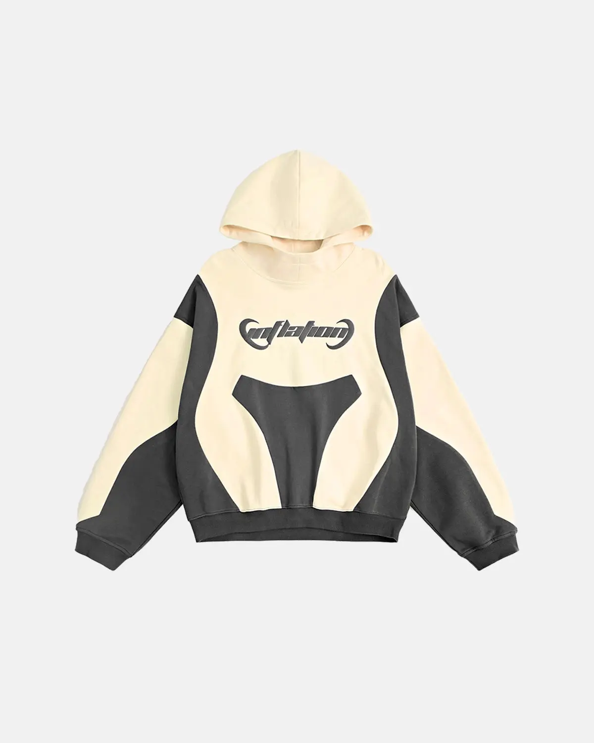 Patchwork Puff Print Hoodies | Inflation Streetwear
