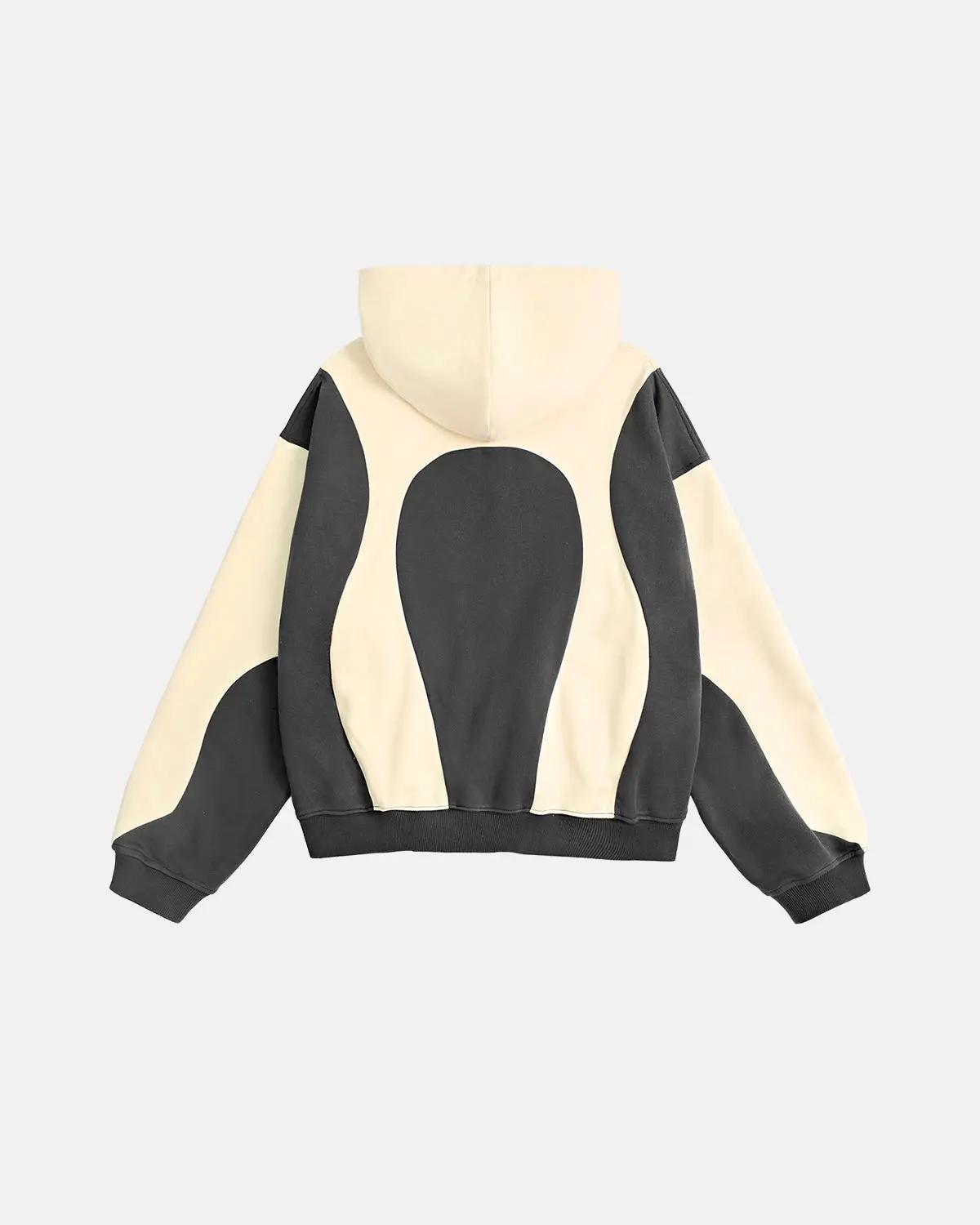Patchwork Puff Print Hoodies | Inflation Streetwear - Image 3