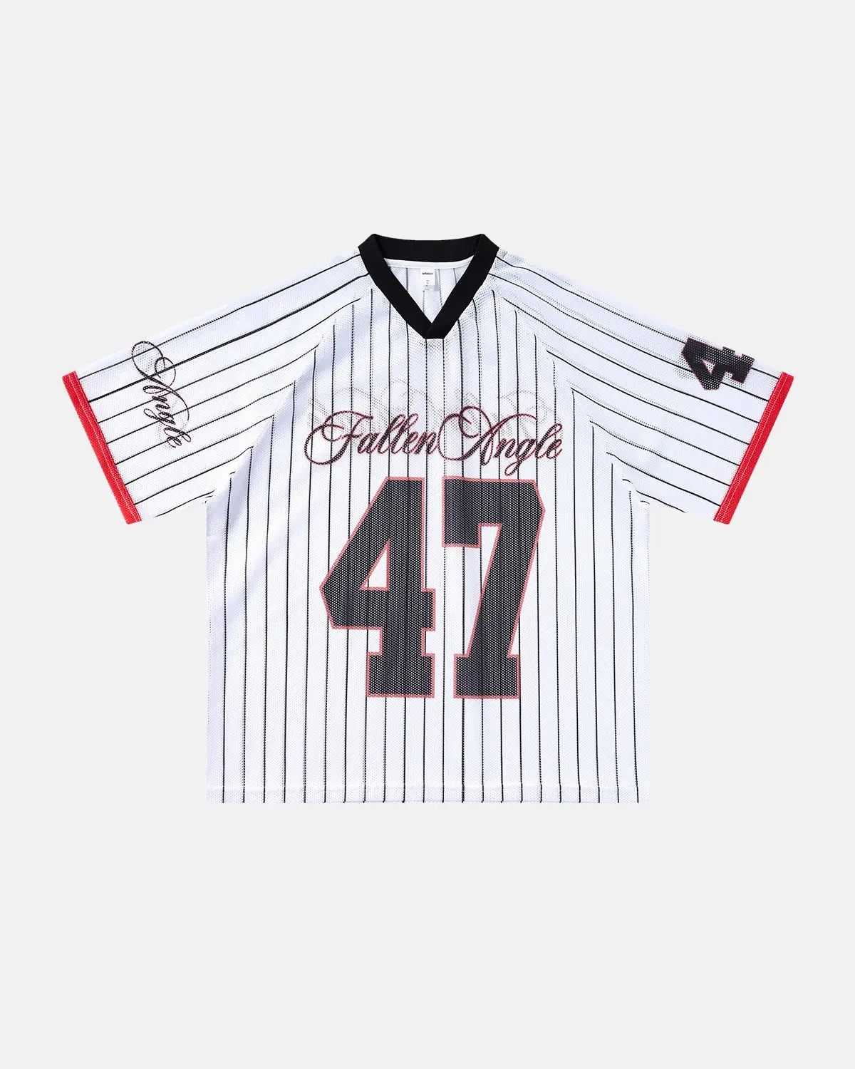 Pinstripe Number Mesh Jersey | Inflation Streetwear