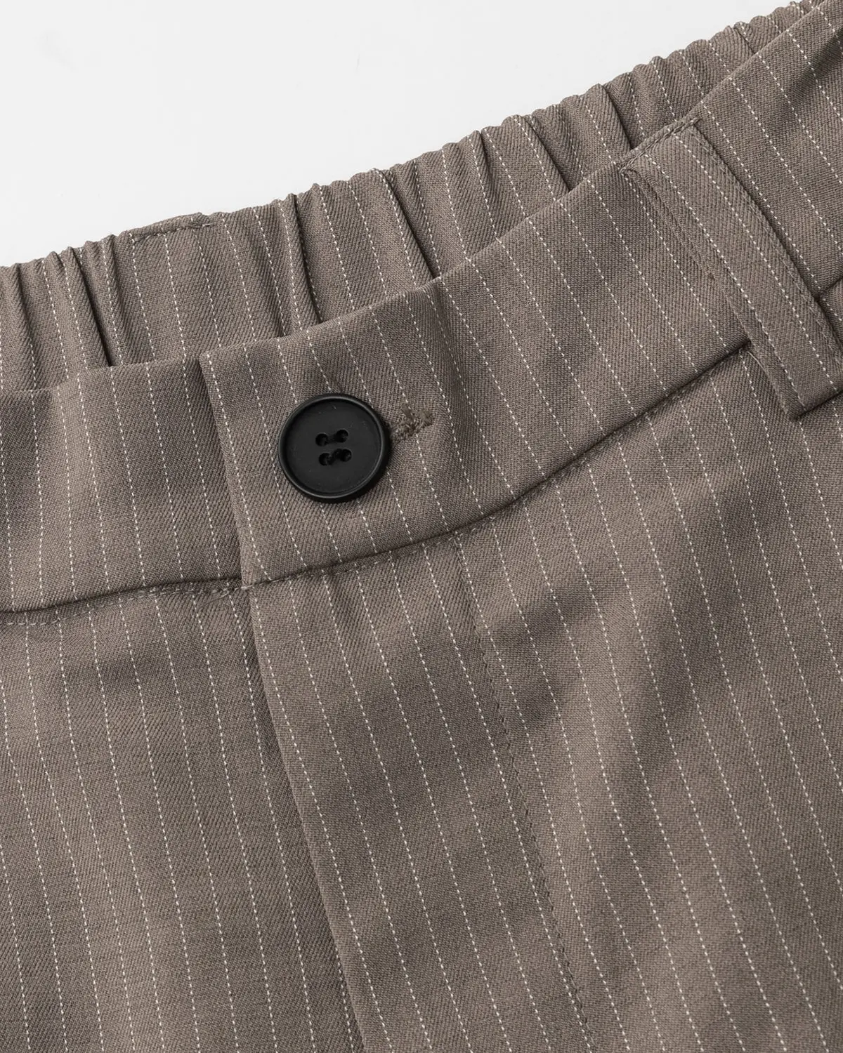 Pinstripe Pleated Tailored Shorts | Inflation Streetwear - Image 12