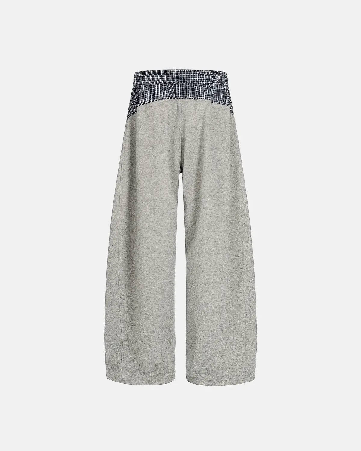 Plaid Layered Baggy Sweatpants | Inflation Streetwear - Image 5