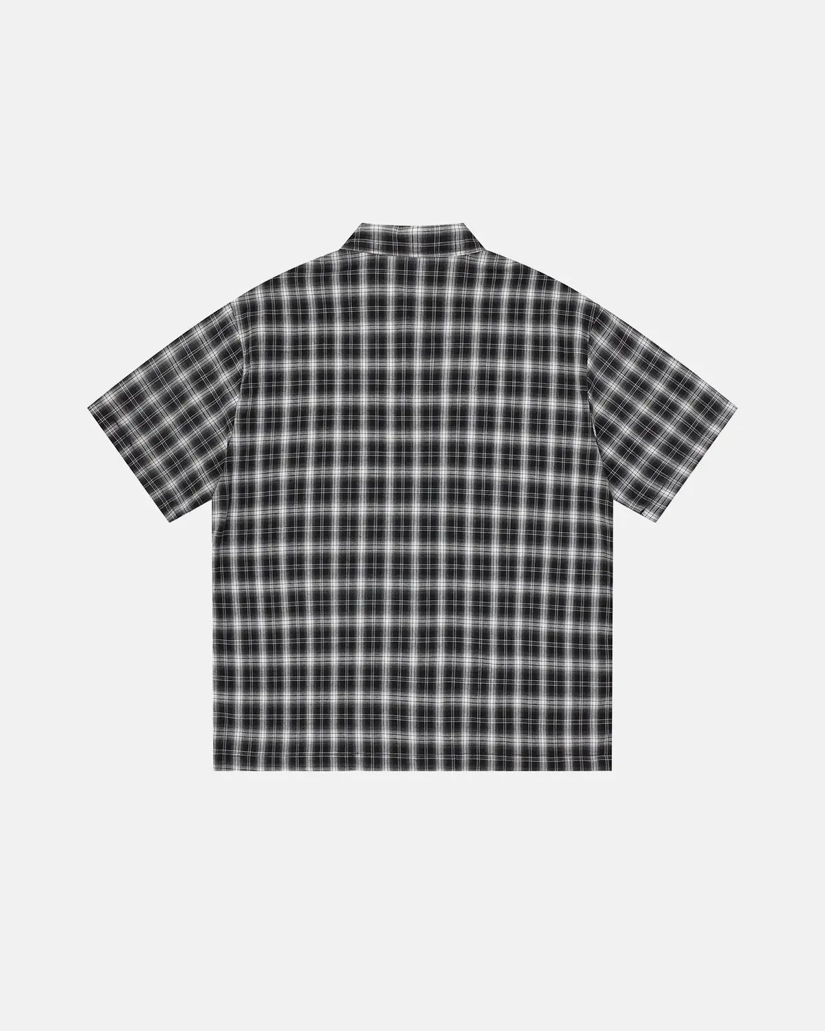 Plaid Sticker Graphic Studded Shirt | Inflation Streetwear - Image 3