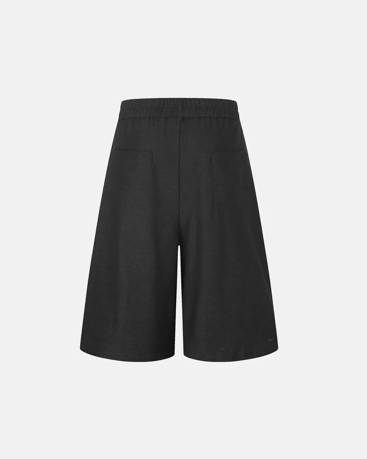 Pleated Wide-Leg Tailored Shorts | Inflation Streetwear - Image 8