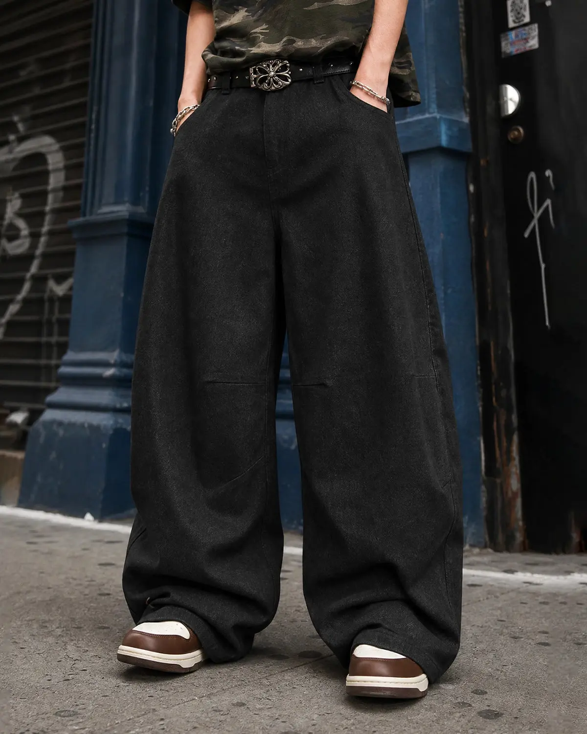 Raw Baggy Barrel Jeans | Inflation Streetwear - Image 6