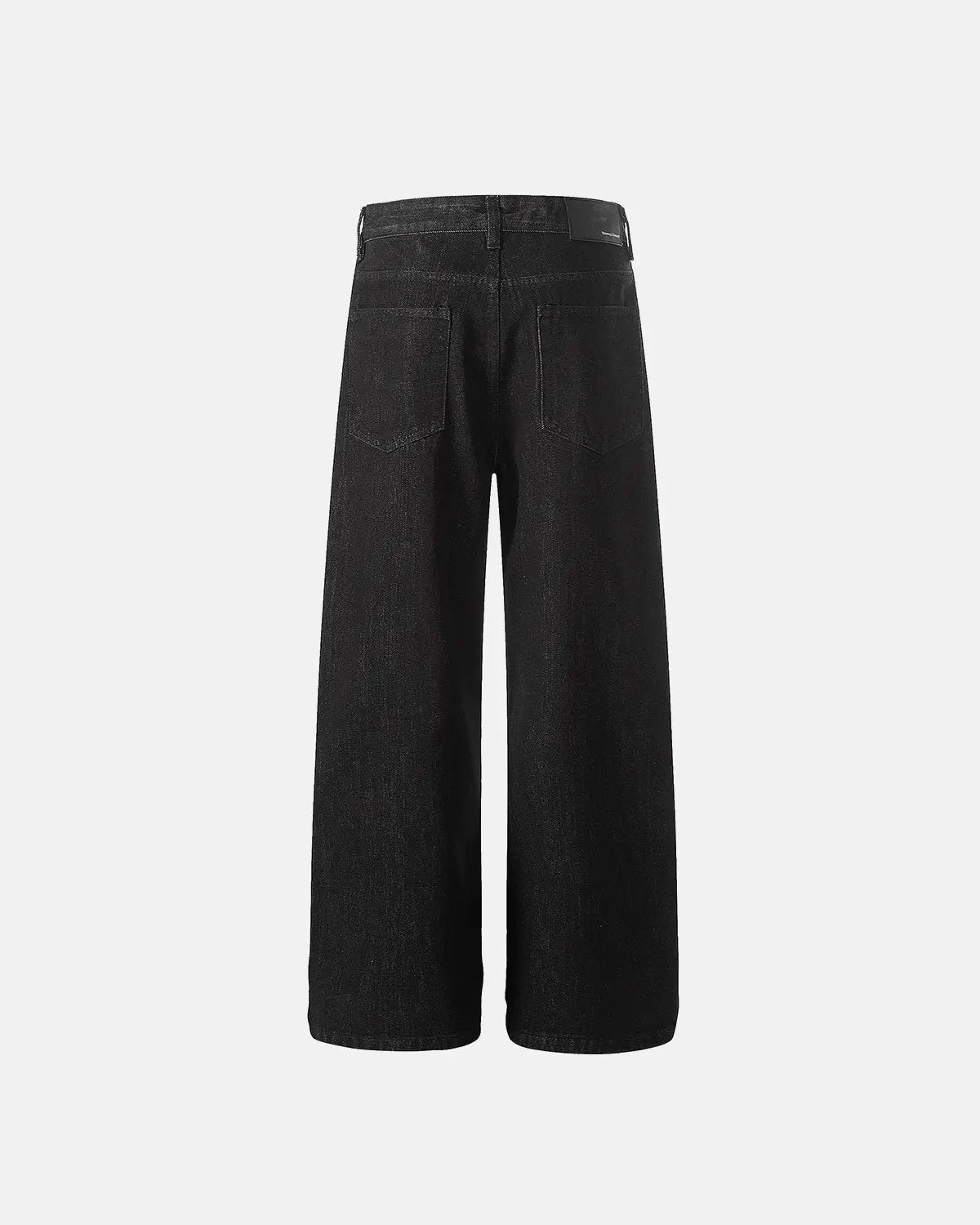 Raw Buttons Up Baggy Jeans | Inflation Streetwear - Image 2