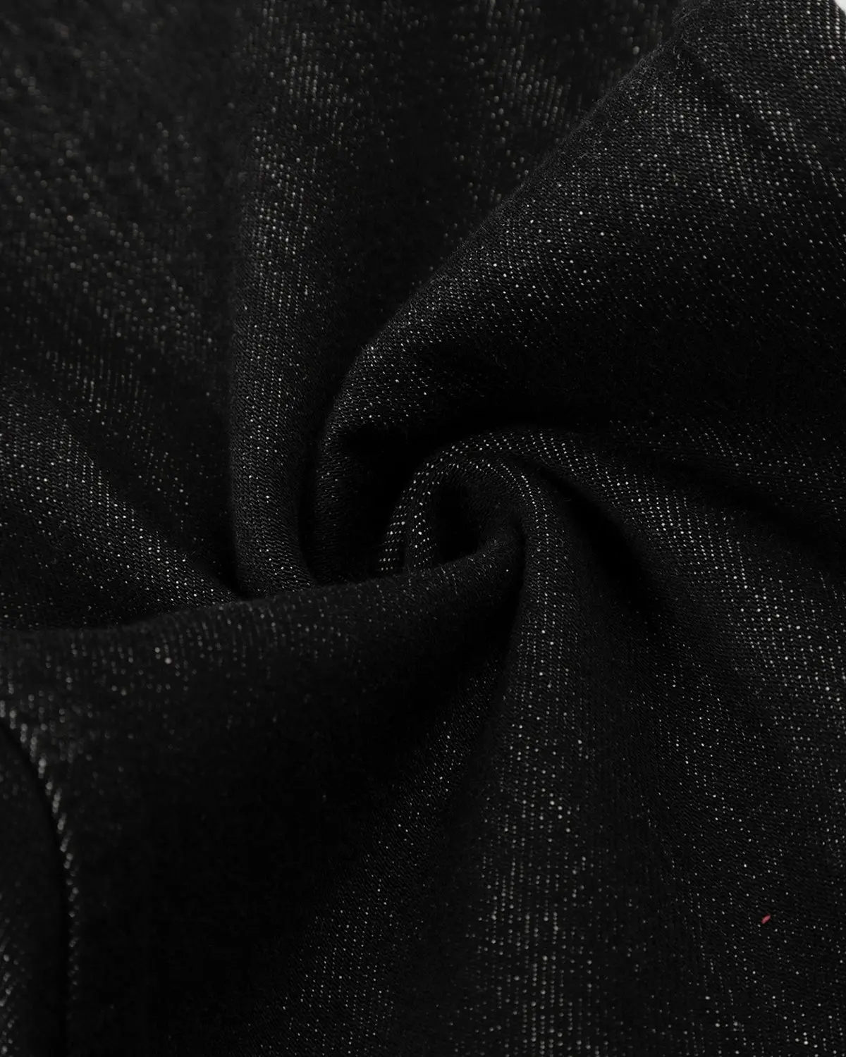 Raw Buttons Up Baggy Jeans | Inflation Streetwear - Image 7