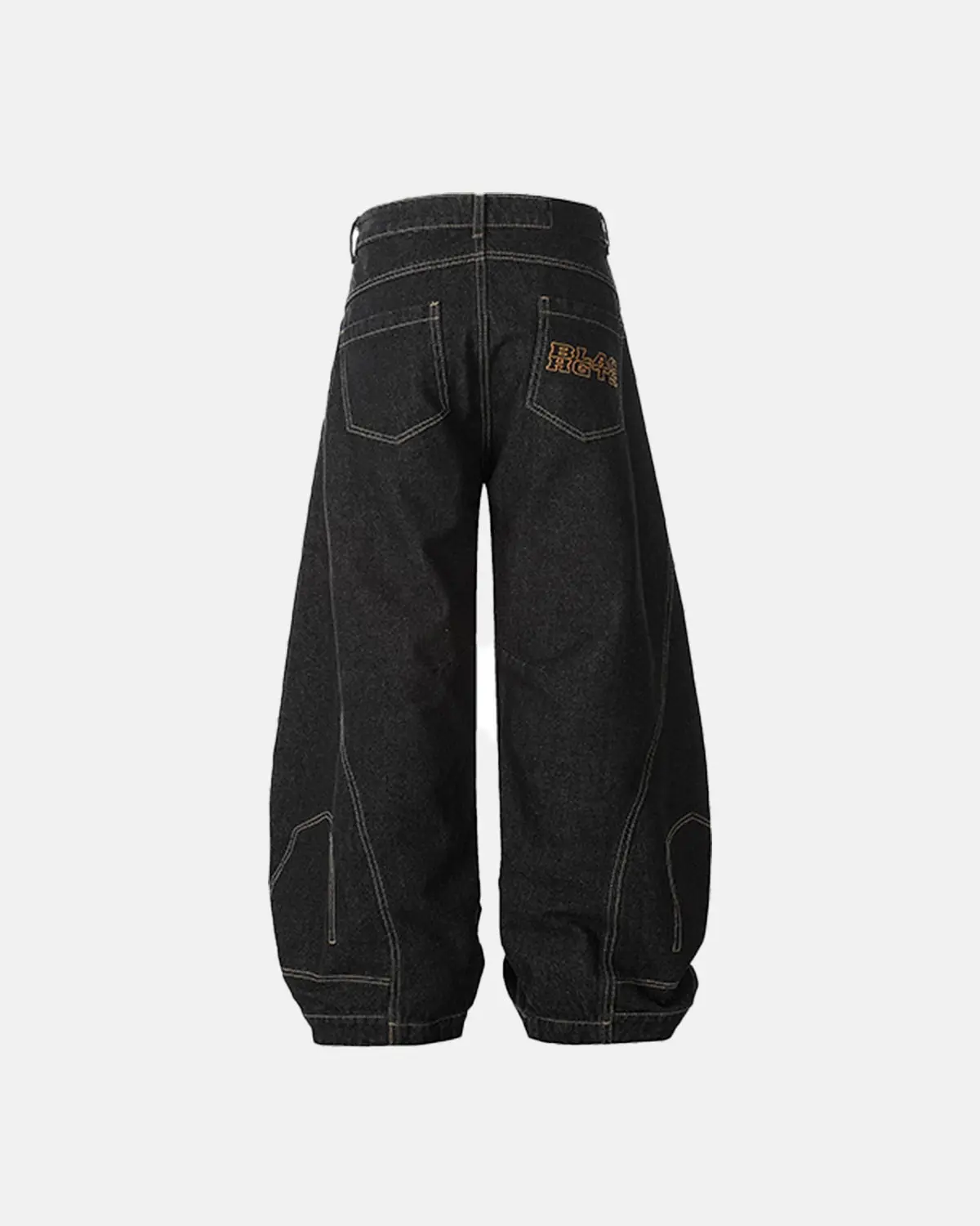 Raw Color Super Baggy Jeans | Inflation Streetwear - Image 7