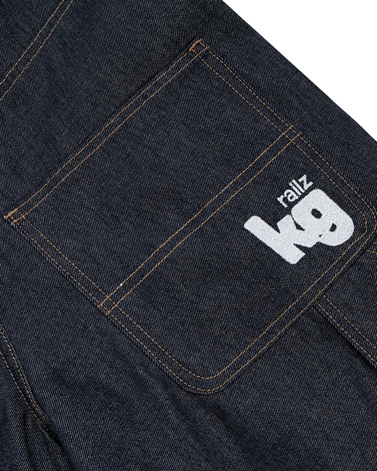Raw Denim Carpenter Long Jorts | Inflation Streetwear - Image 9