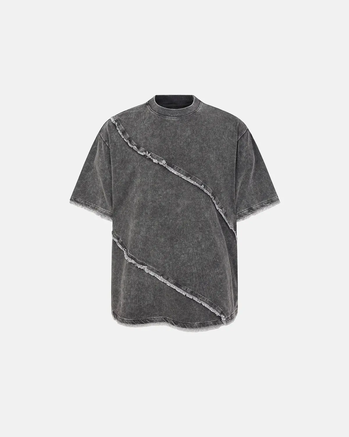 Raw Edge Deconstructed T-Shirt | Inflation Streetwear - Image 3
