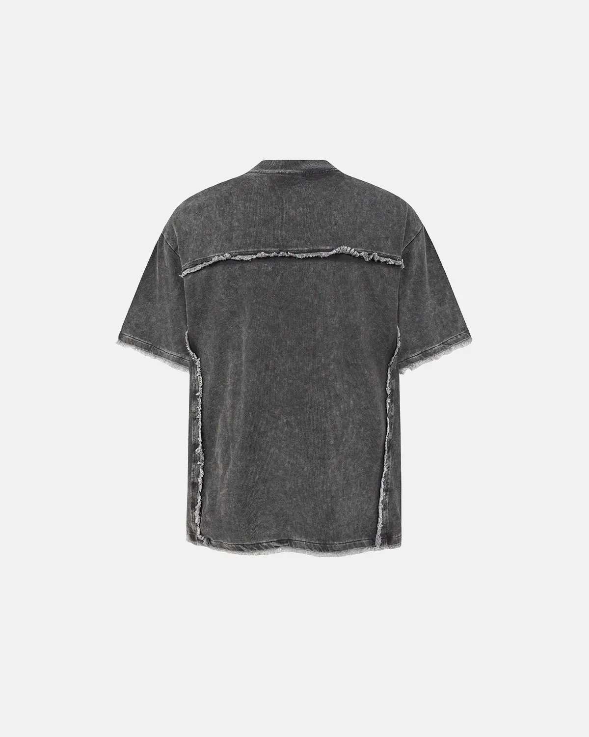 Raw Edge Deconstructed T-Shirt | Inflation Streetwear - Image 4