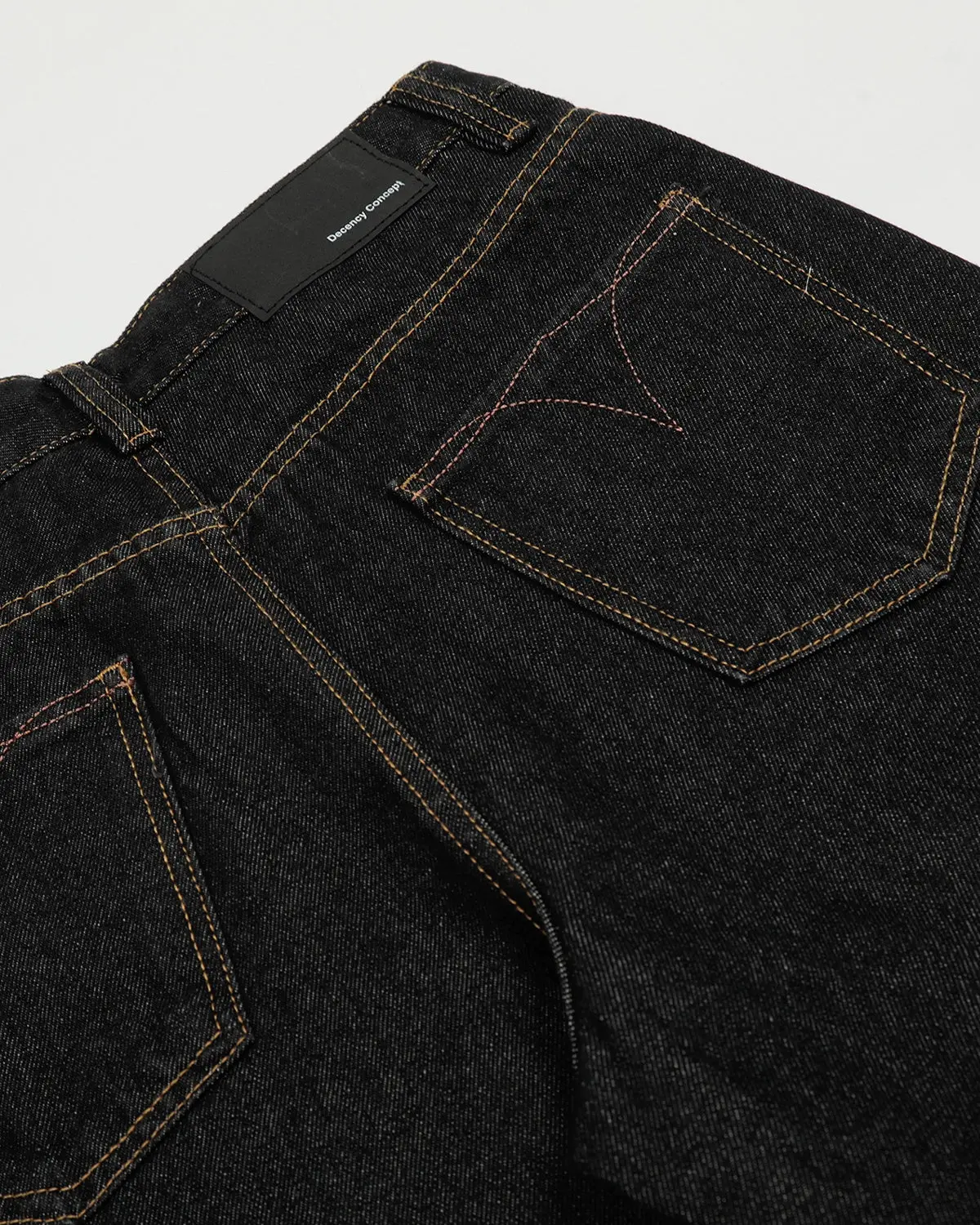 Raw Embroidery Baggy Jeans | Inflation Streetwear - Image 7