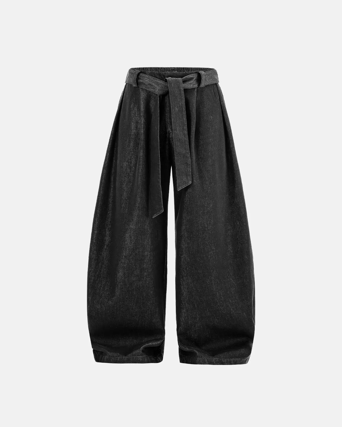 Raw Silky Denim Jeans with Belt | Inflation Streetwear - Image 8
