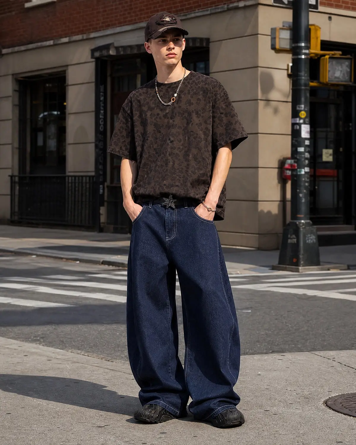 Raw Washed Barrel Jeans | Inflation Streetwear - Image 4