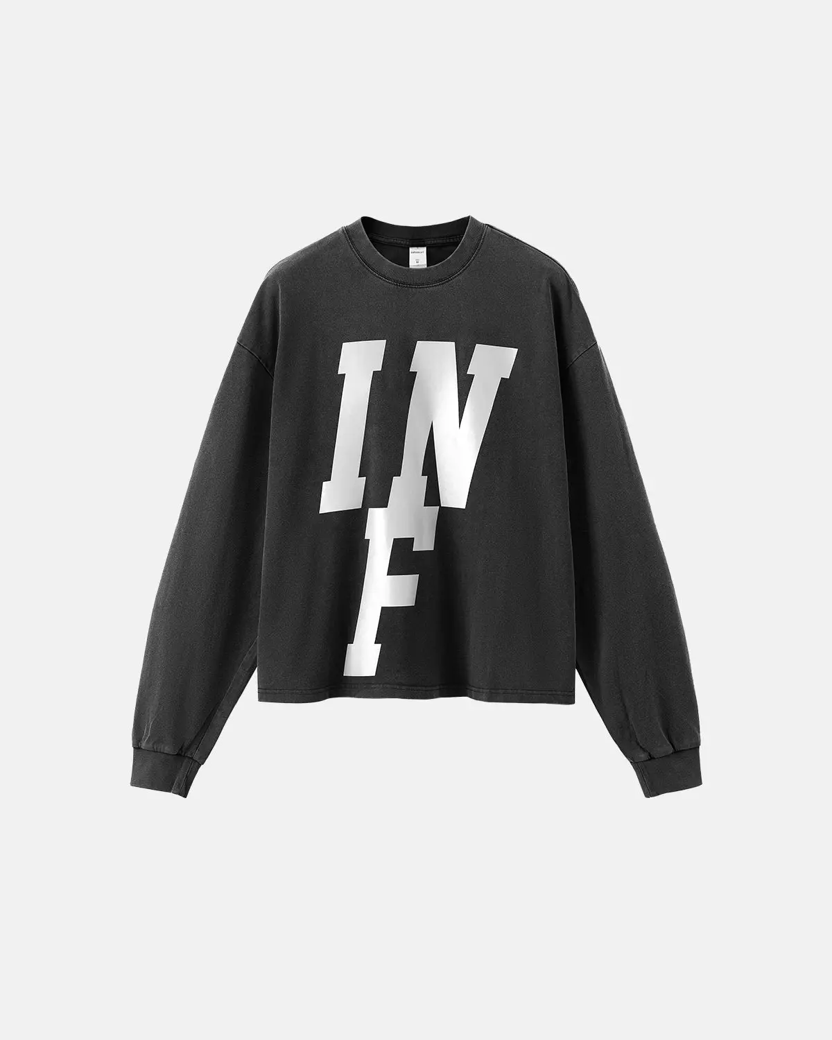 Reflective Logo Acid Wash Tees | Inflation Streetewear - Image 2