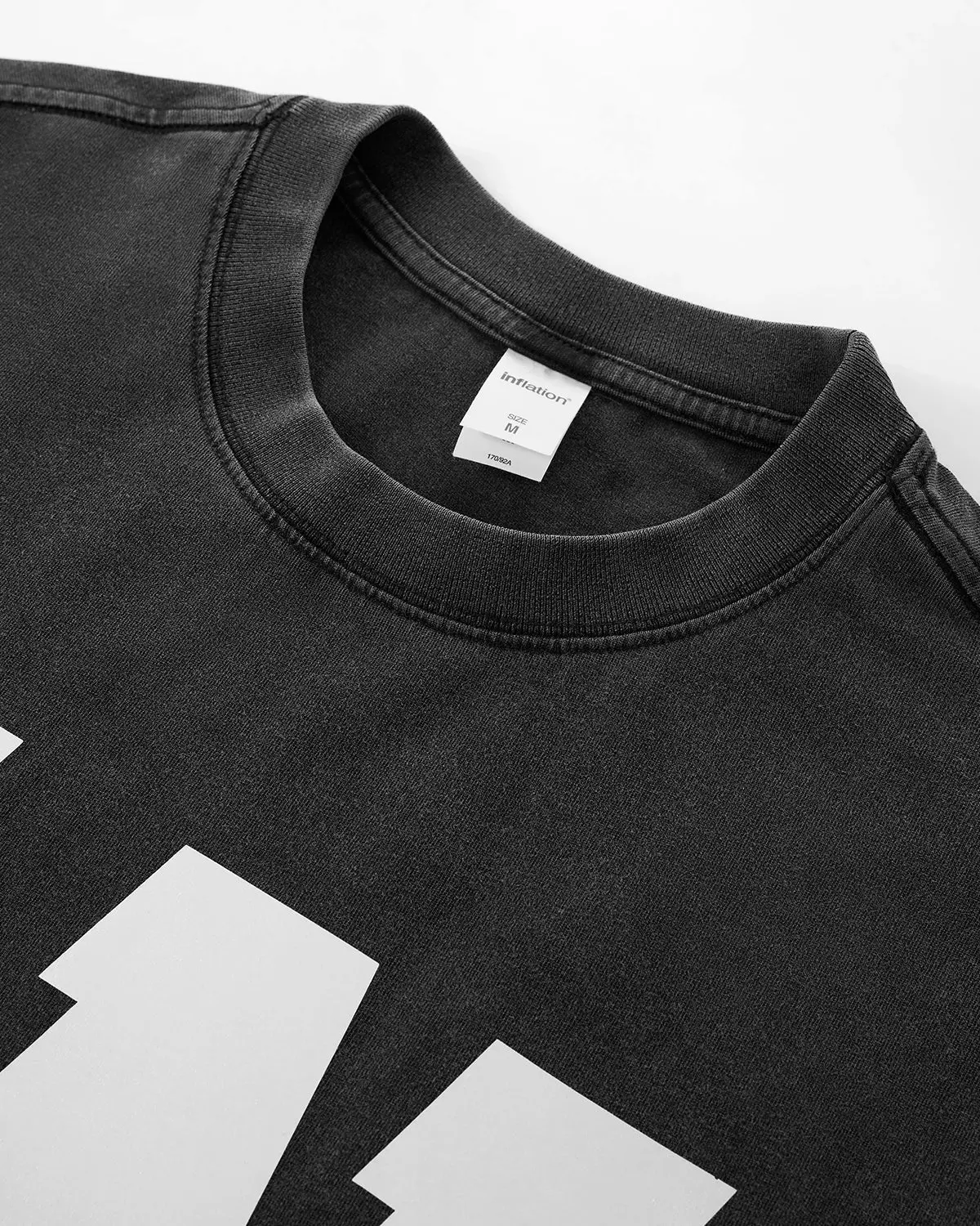 Reflective Logo Acid Wash Tees | Inflation Streetewear - Image 4