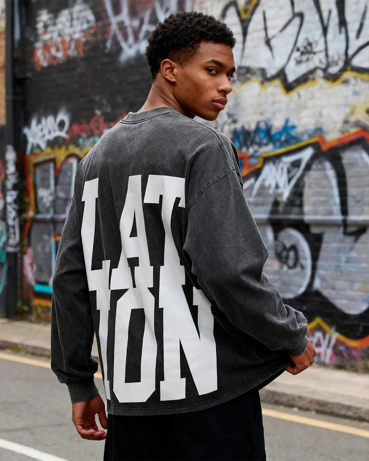 Reflective Logo Acid Wash Tees | Inflation Streetewear - Image 6