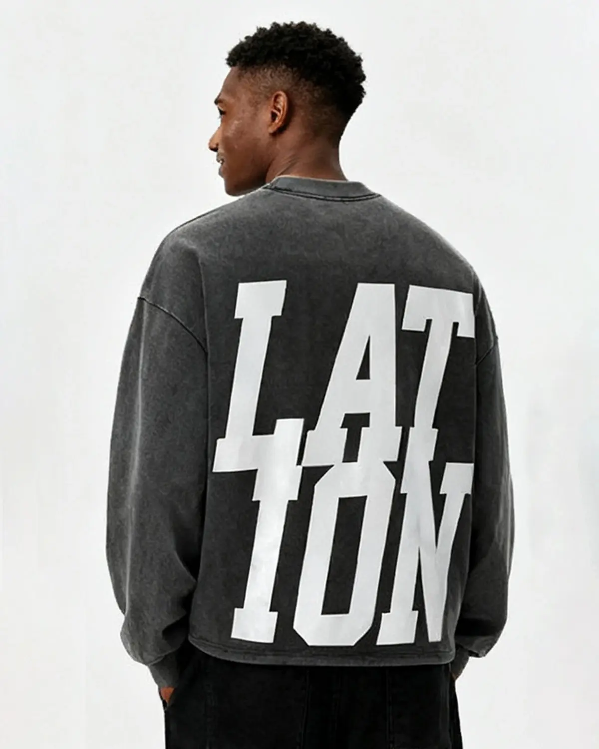 Reflective Logo Acid Wash Tees | Inflation Streetewear - Image 9