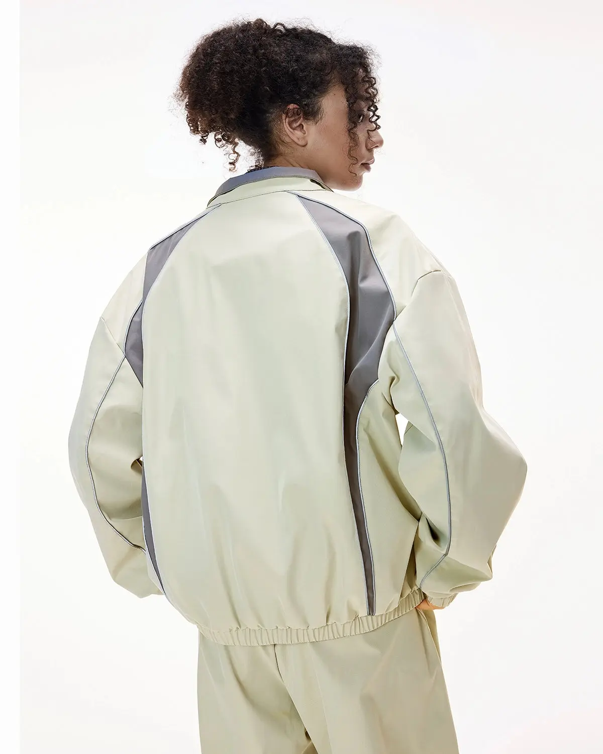 Reflective Windbreaker Track Jacket | Inflation Streetwear - Image 10