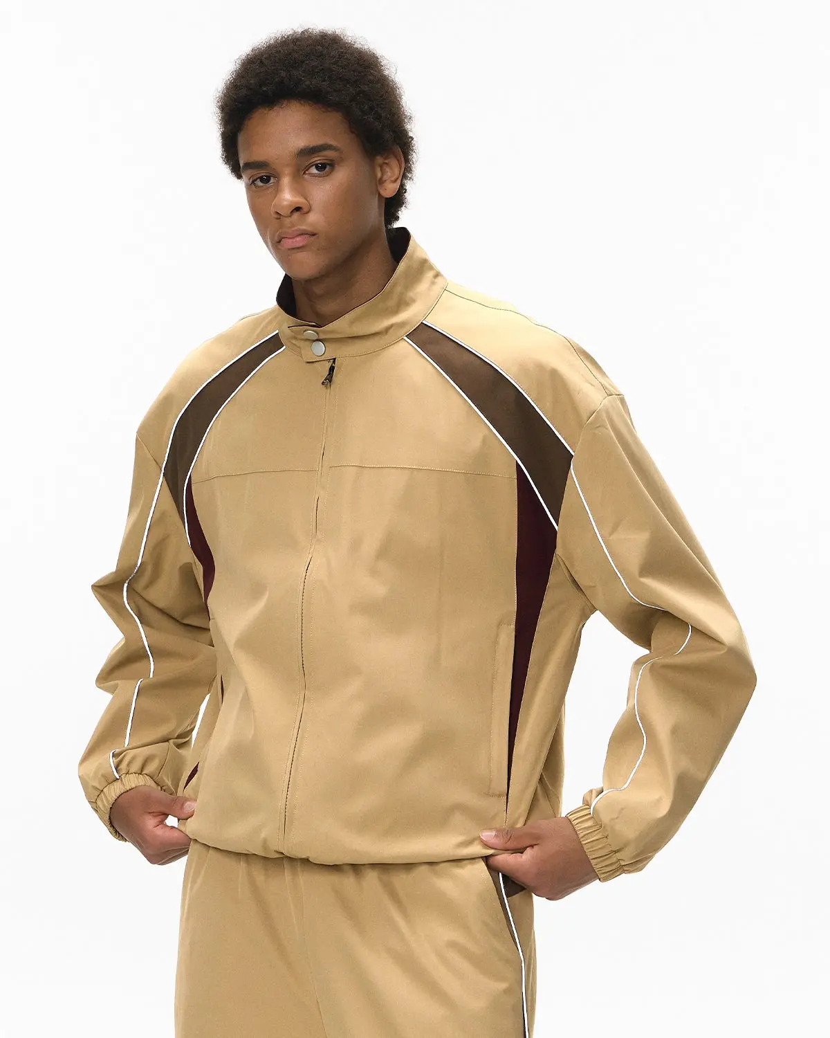 Reflective Windbreaker Track Jacket | Inflation Streetwear - Image 14