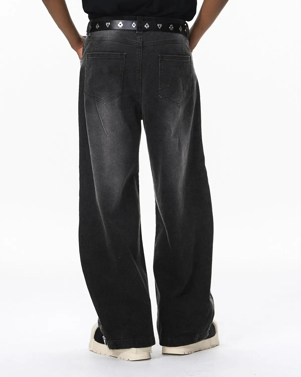 Retro Acid Wash Baggy Cargo Pants | Inflation Streetwear - Image 6
