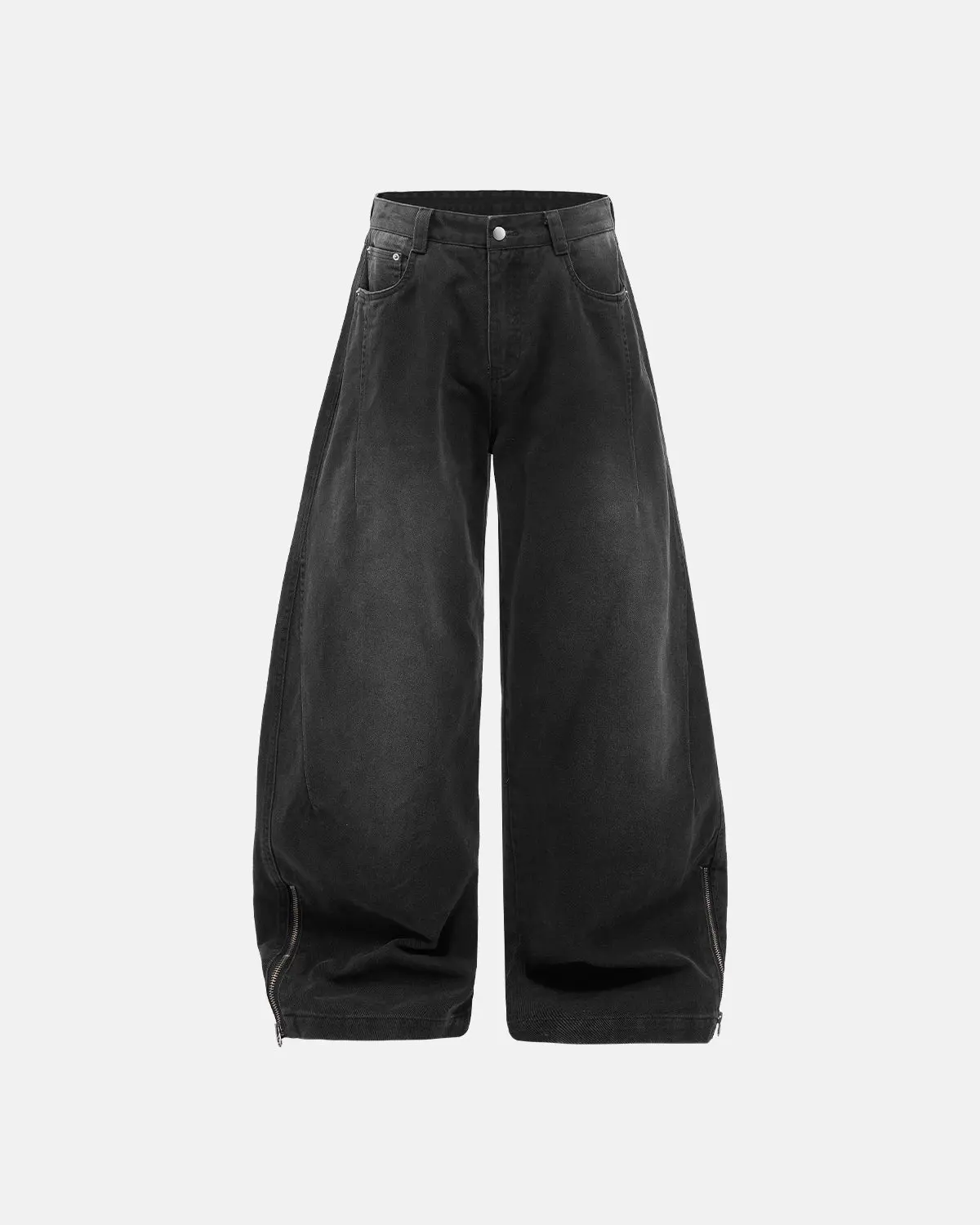 Retro Acid Wash Baggy Cargo Pants | Inflation Streetwear - Image 7