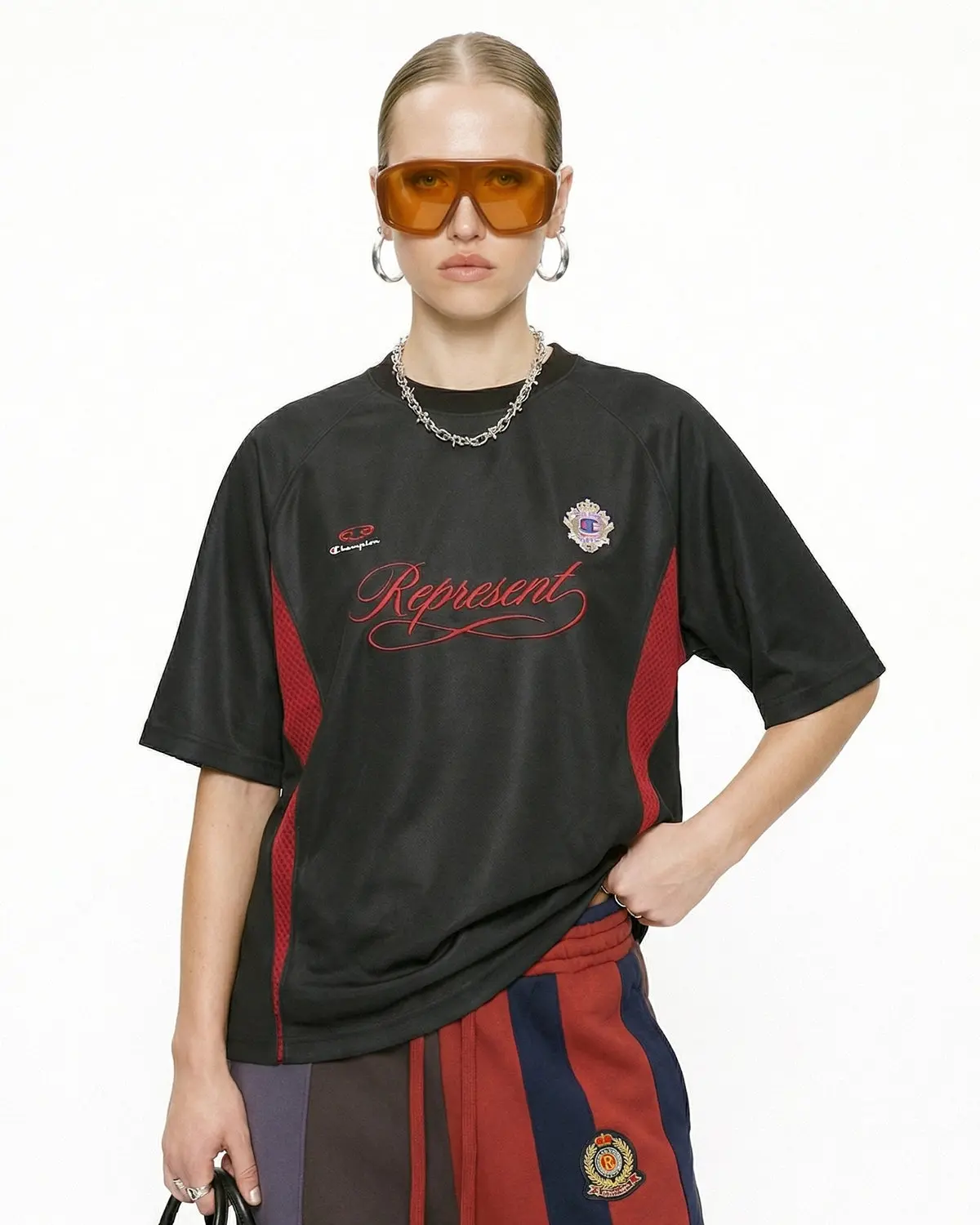 Retro Colorblock Football Jersey | Inflation Streetwear - Image 3