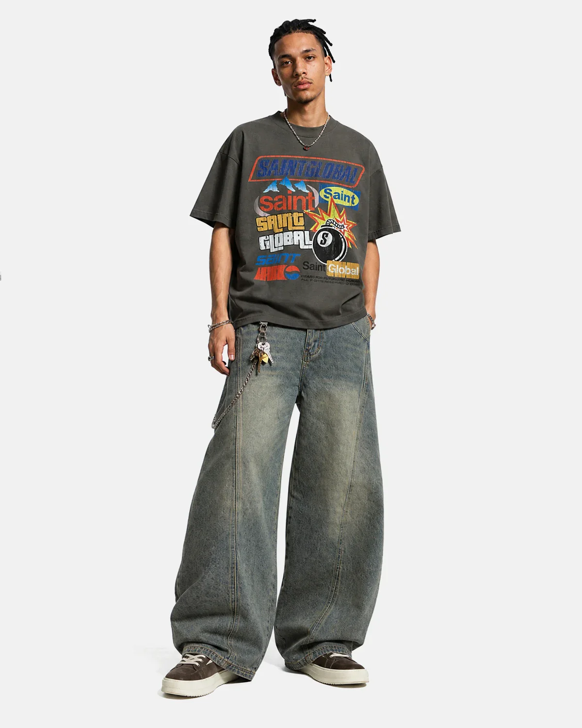 Retro Graphic Oversized T-Shirt | Inflation Streetwear - Image 3