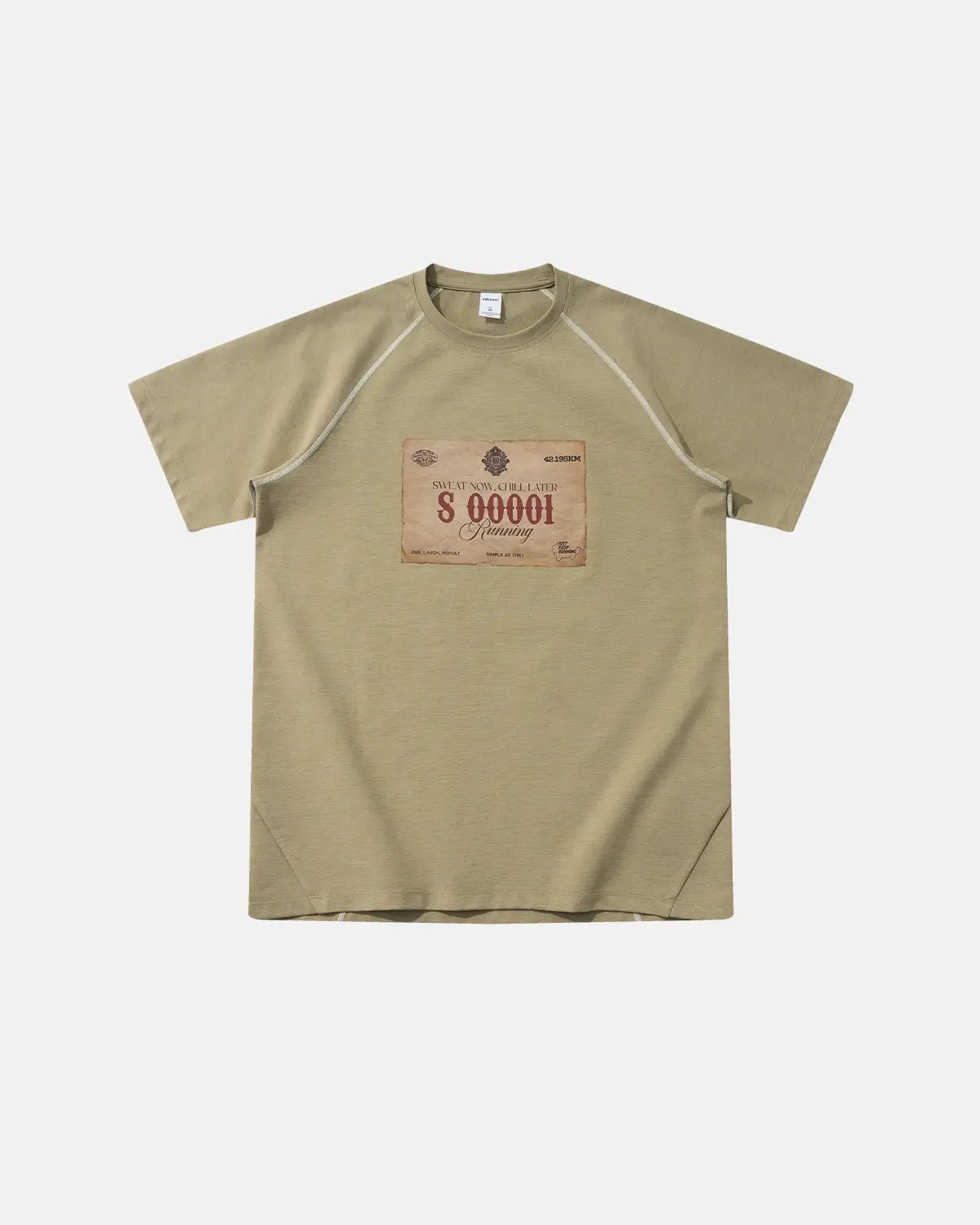 Retro Graphic Printing Raglan Tshirt | Inflation Streetwear