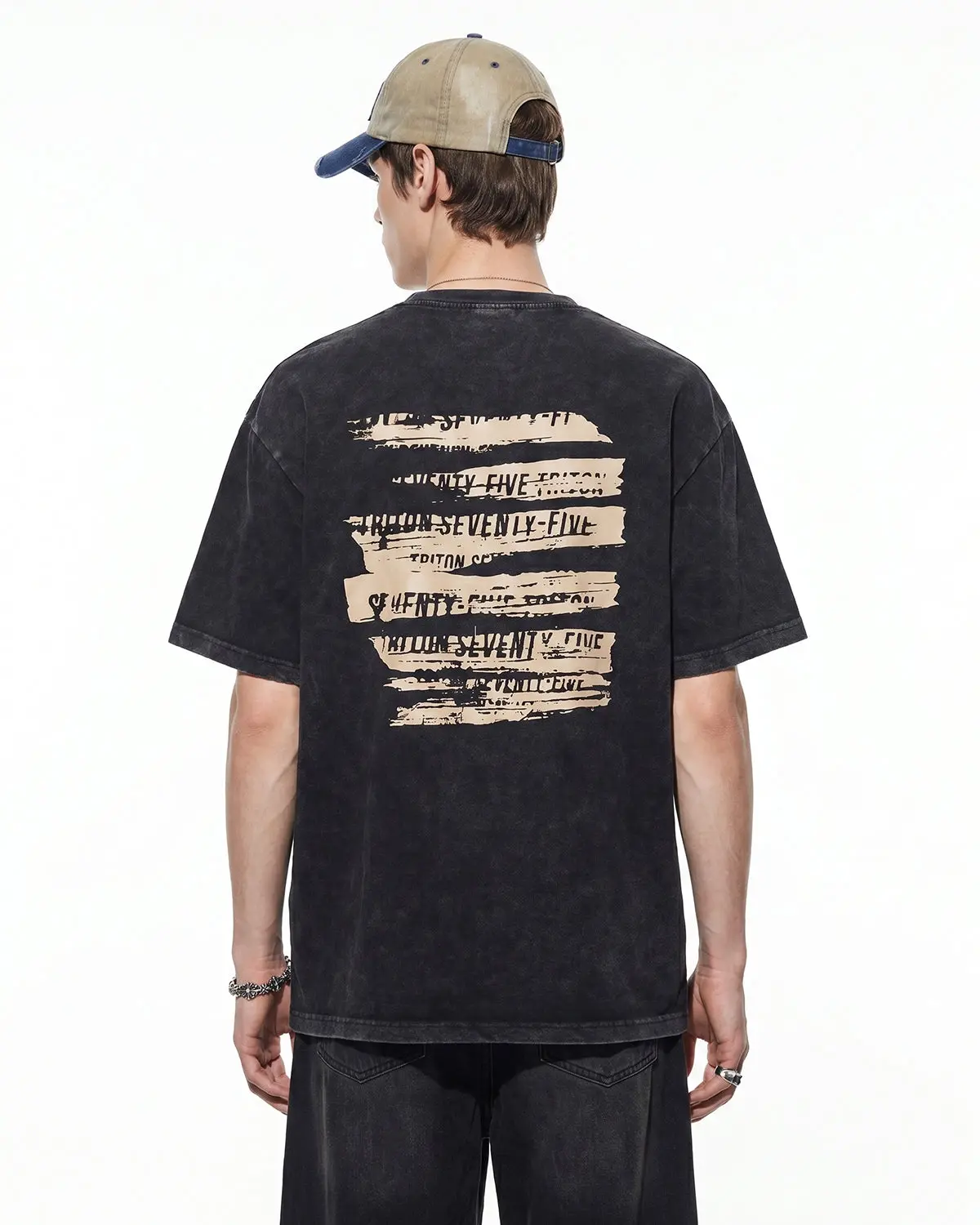 Retro Washed Graphic Cotton T-Shirt | Inflation Streetwear - Image 5