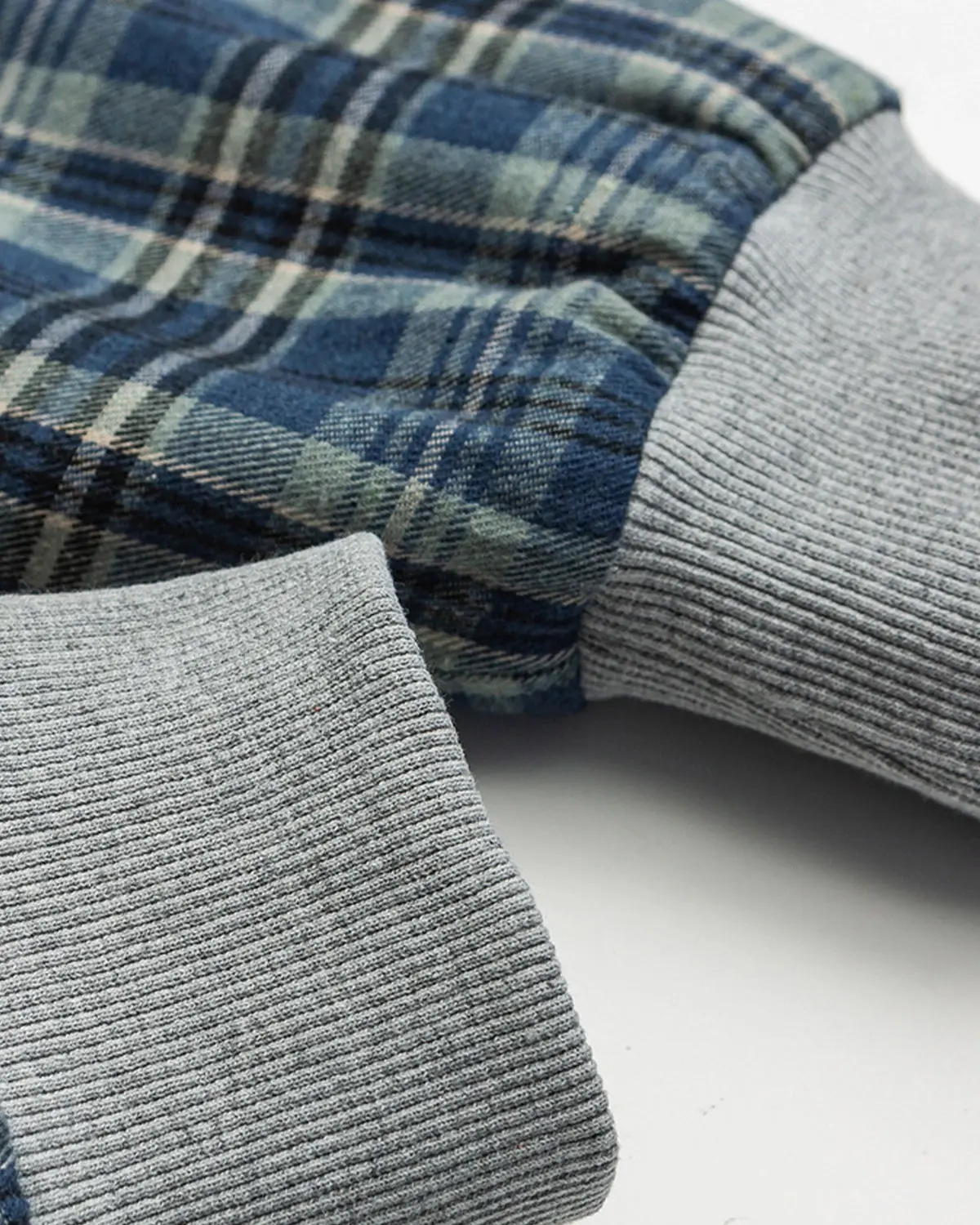 Reversible Plaid Cropped Hoodies | Inflation Streetwear - Image 11