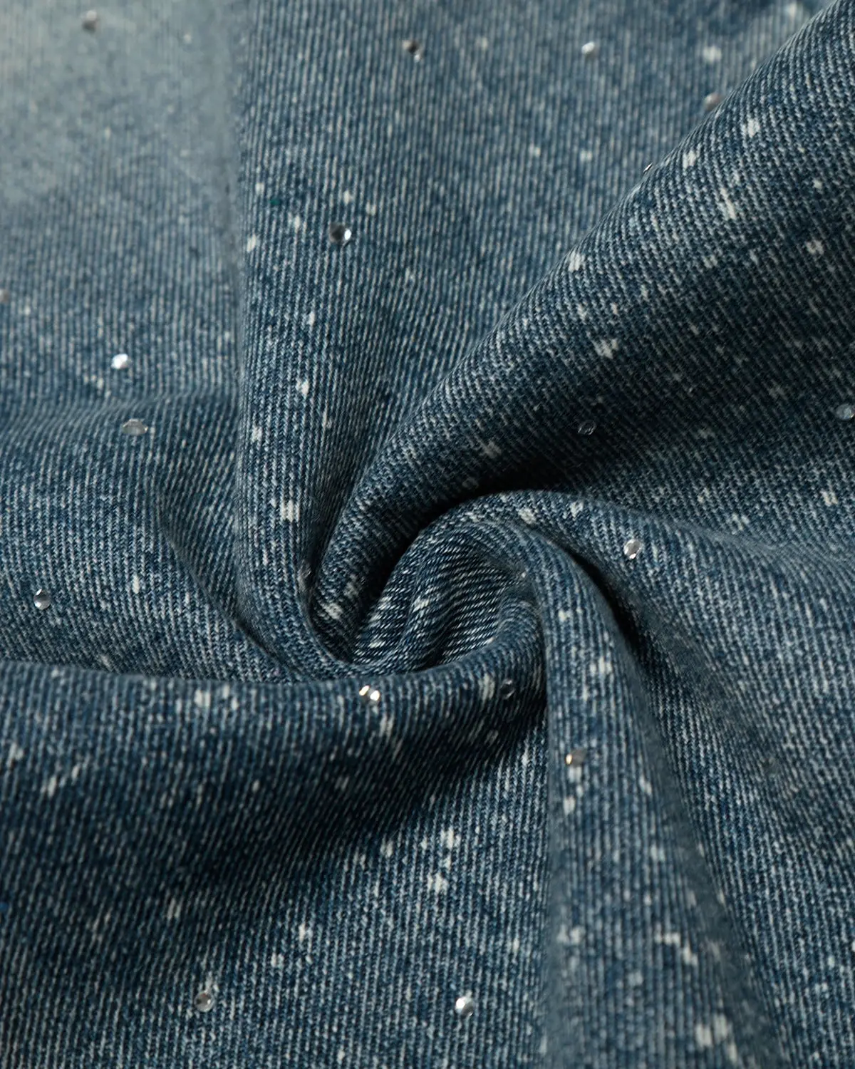Rhinestone Straight Leg Denim Jeans | Inflation Streetwear - Image 7