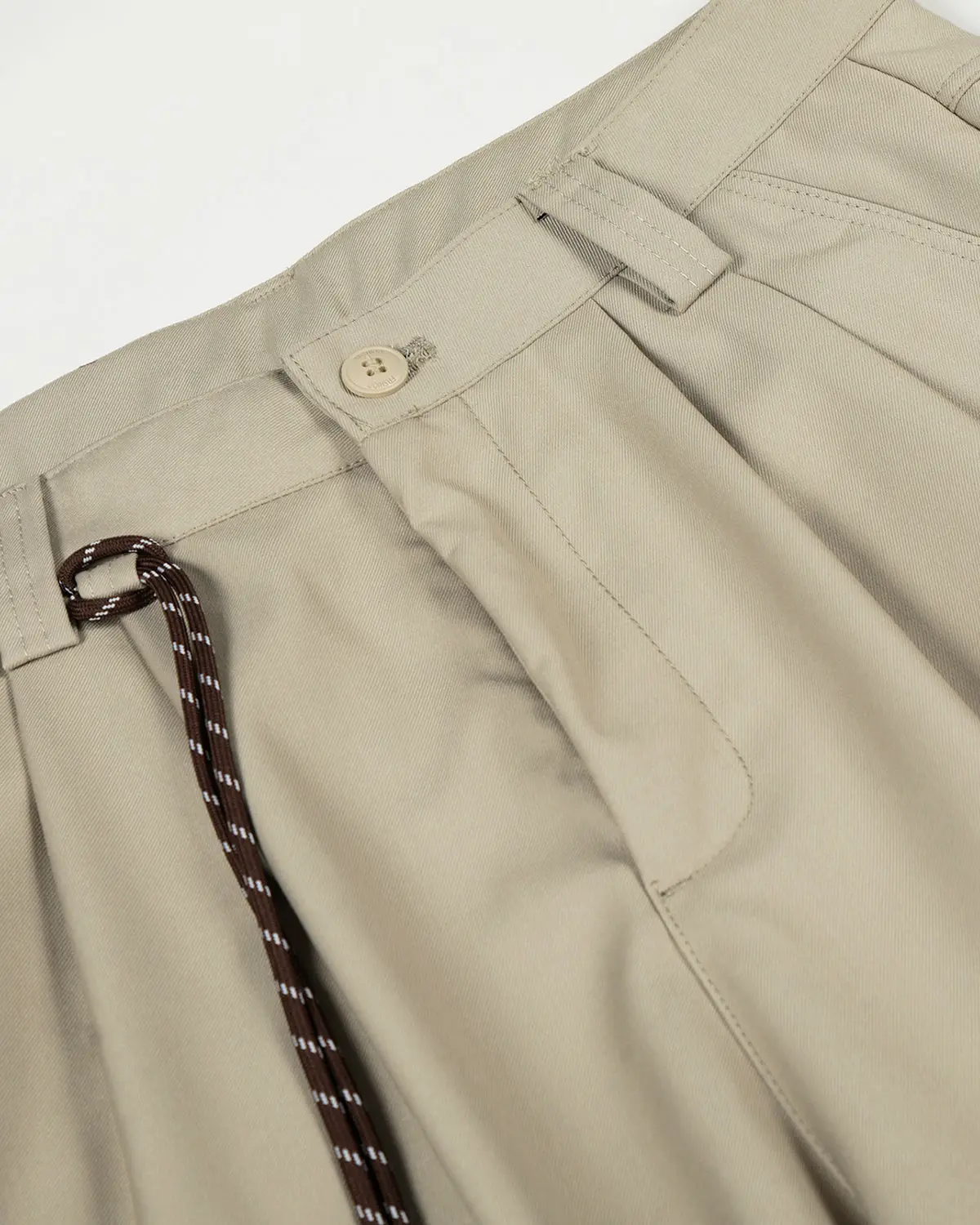 Rope Belt Wide Leg Tailored Pants | Inflation Streetwear - Image 11