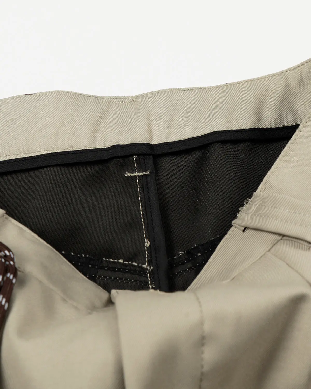 Rope Belt Wide Leg Tailored Pants | Inflation Streetwear - Image 12