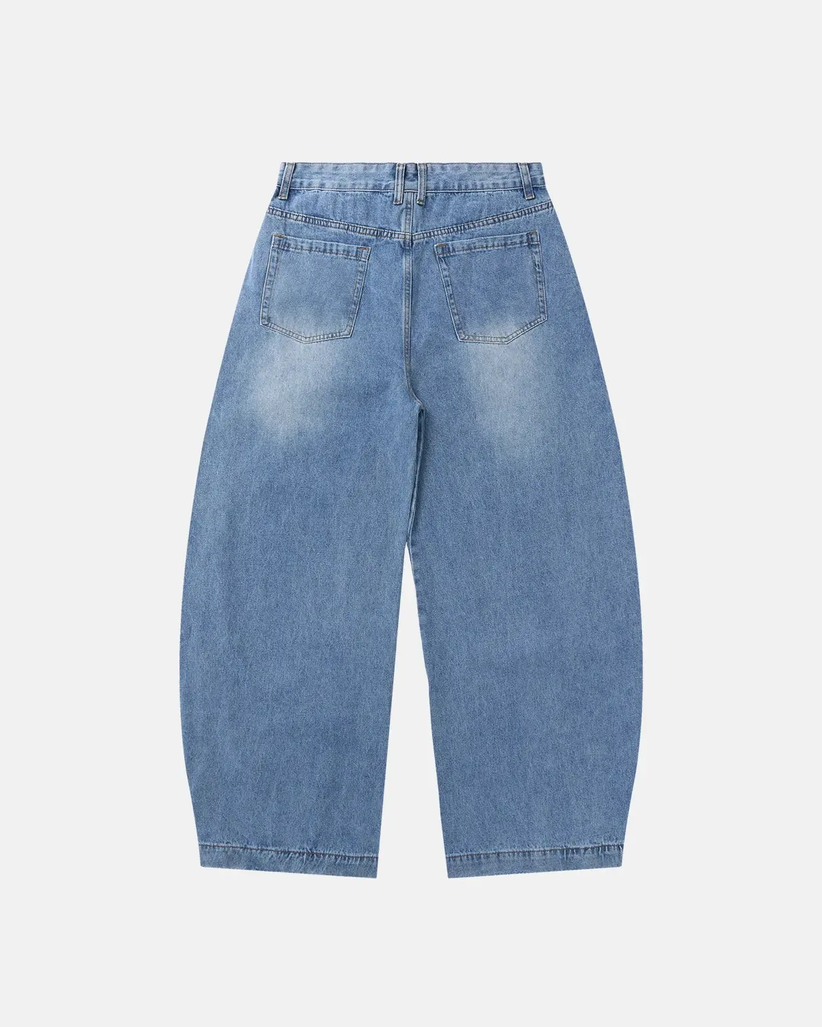 Script Graphic Barrel Jeans | Inflation Streetwear - Image 2