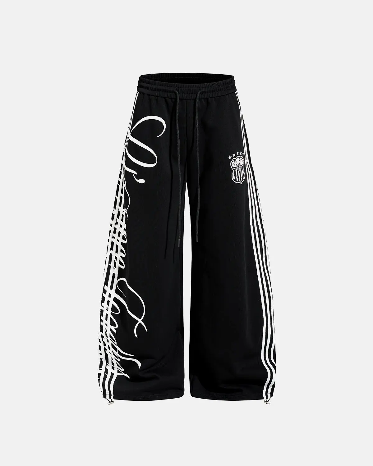 Script Stripe Baggy Sweatpants| Inflation Streetwear - Image 10