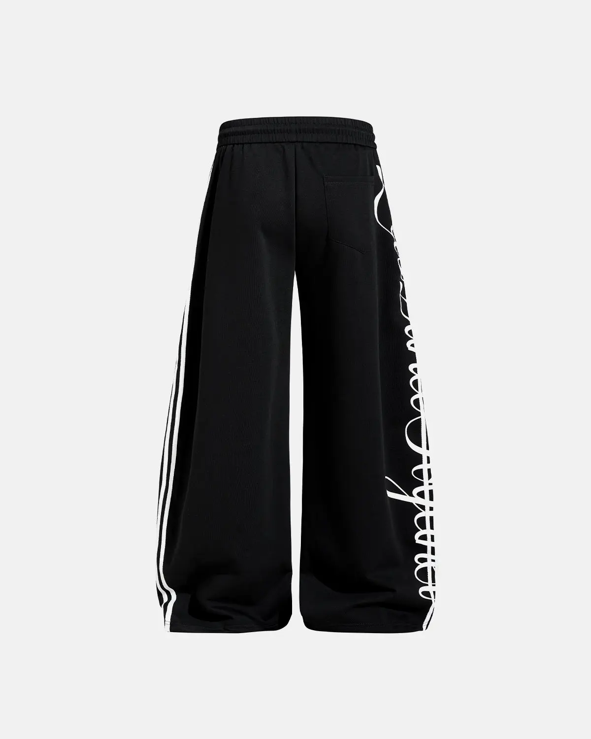 Script Stripe Baggy Sweatpants| Inflation Streetwear - Image 11
