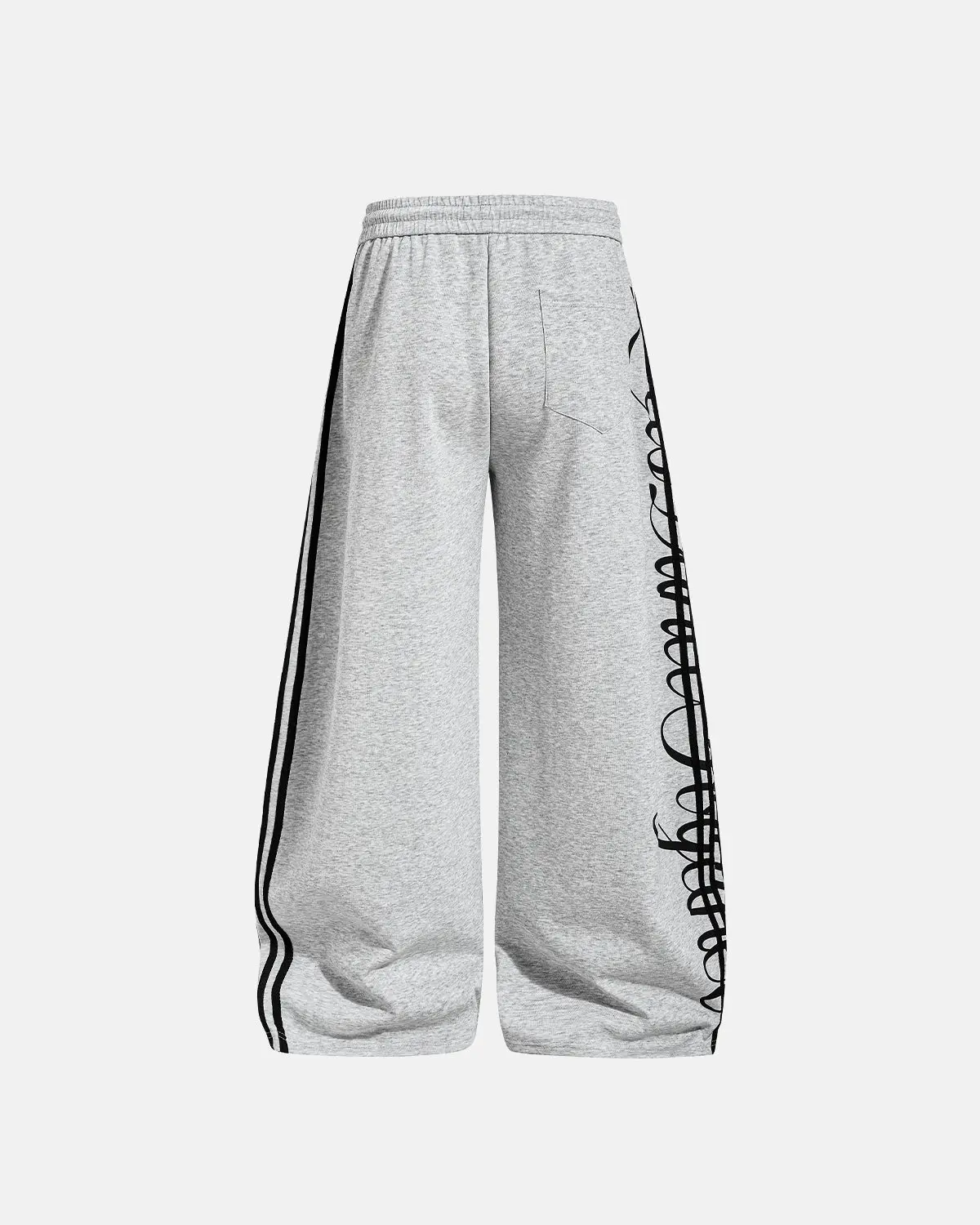 Script Stripe Baggy Sweatpants| Inflation Streetwear - Image 9