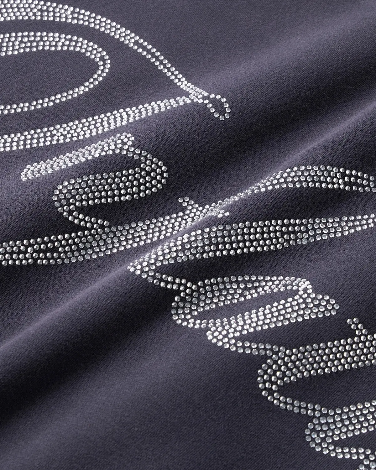 Shiny Rhinestone Acid Wash Hoodies | Inflation Streetwear - Image 3