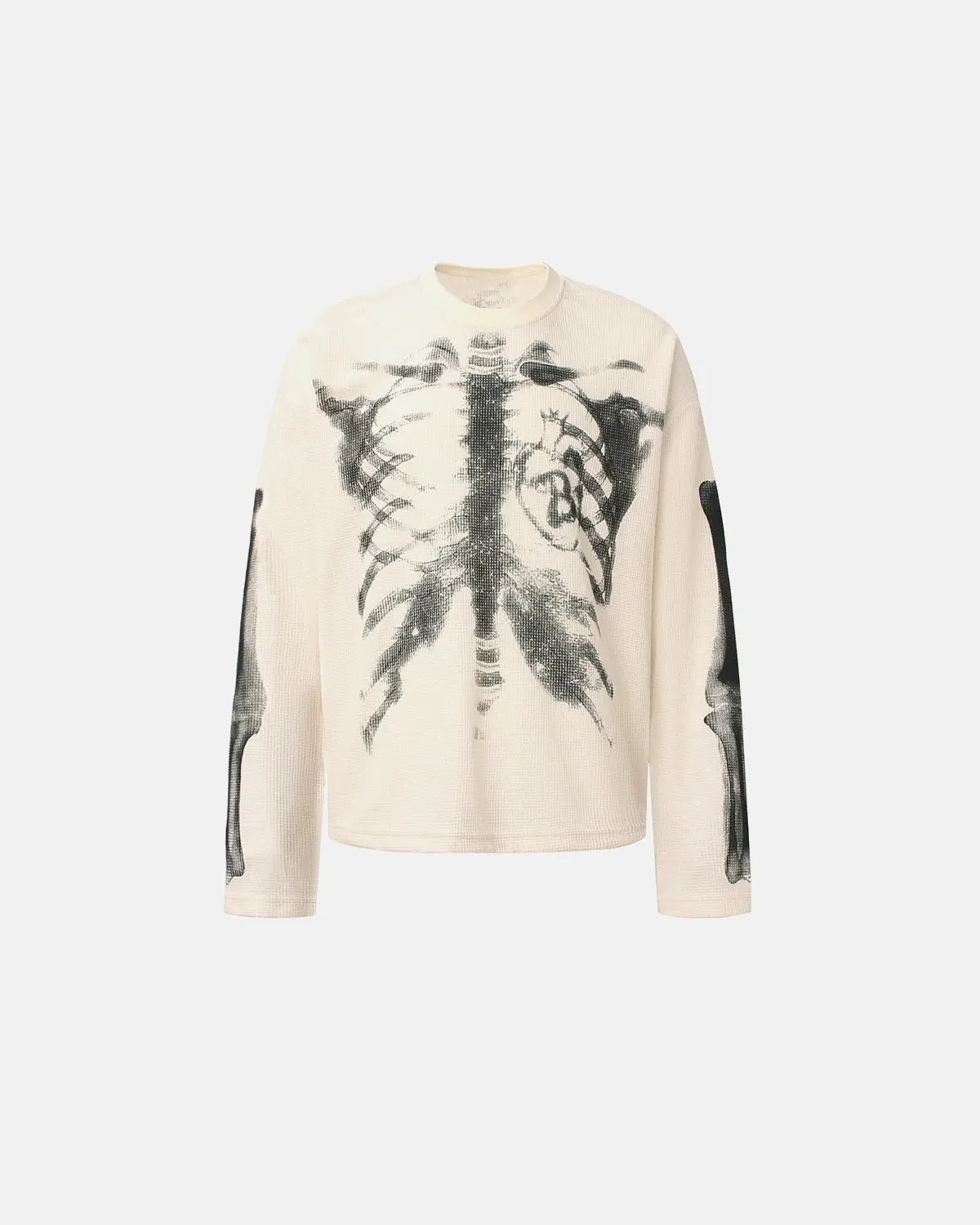 Skeleton Graphic Washed Long Sleeve | Inflation Streetwear