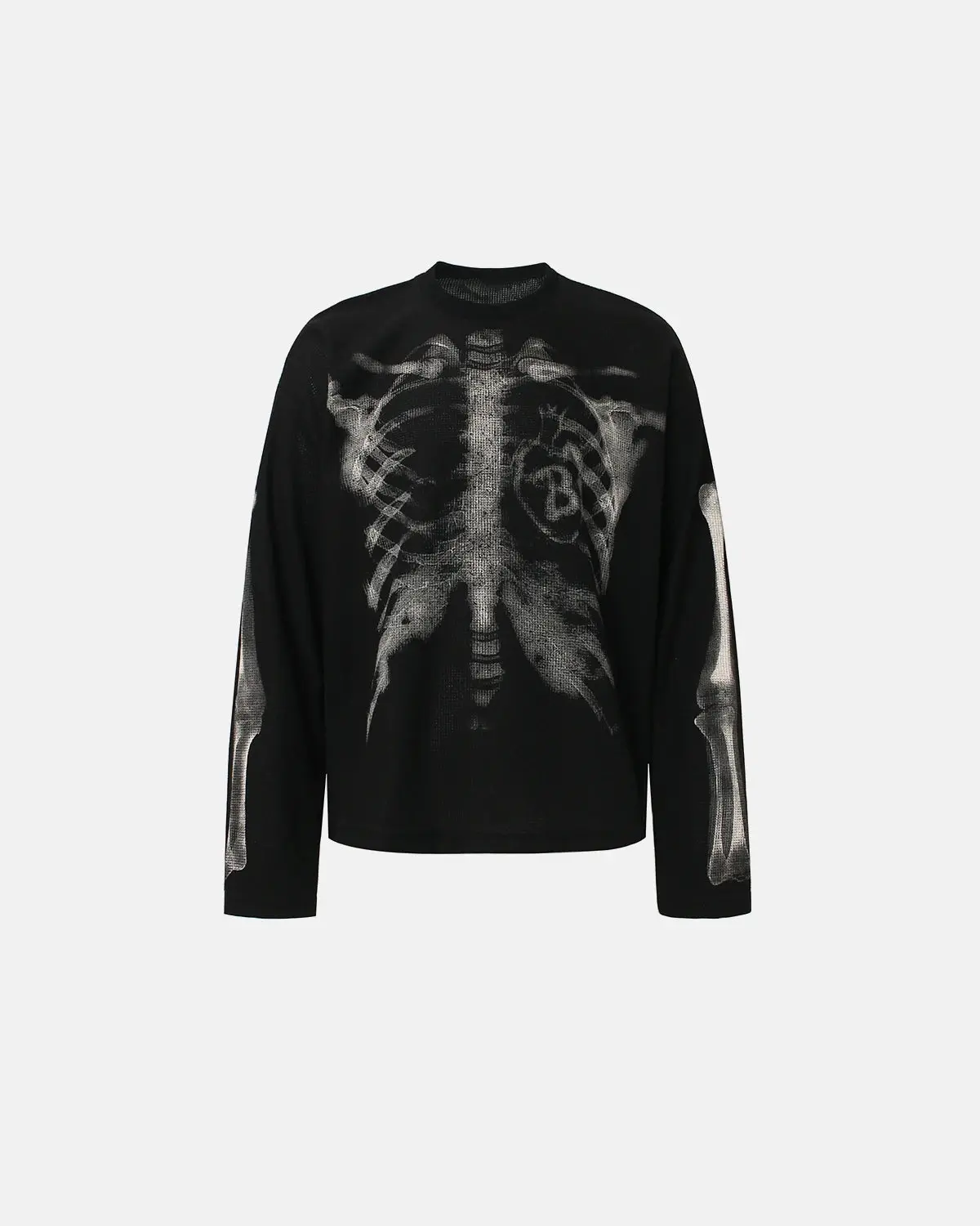 Skeleton Graphic Washed Long Sleeve | Inflation Streetwear - Image 7