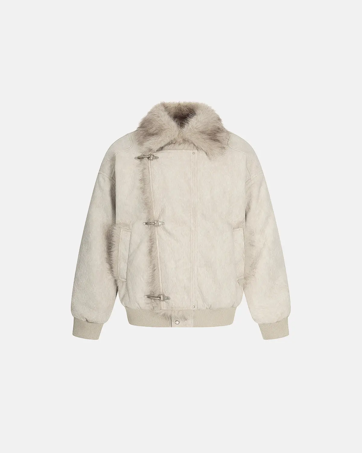 Slanted Clasp Fireman Padded Jacket | Inflation Streetwear - Image 5
