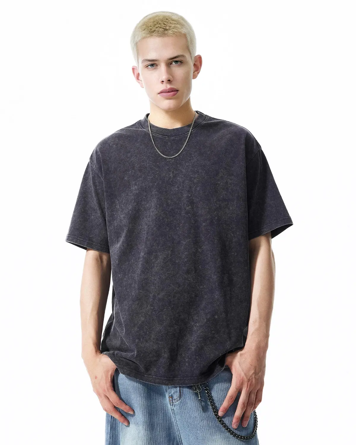 Snow Flakes Wash Tees | Inflation Streetwear - Image 8