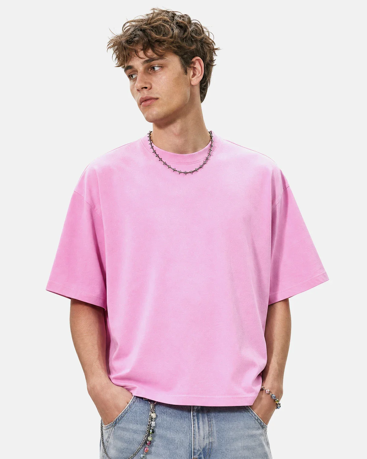 Snow Washed Heavyweight Boxy T-Shirt | Inflation Streetwear - Image 8