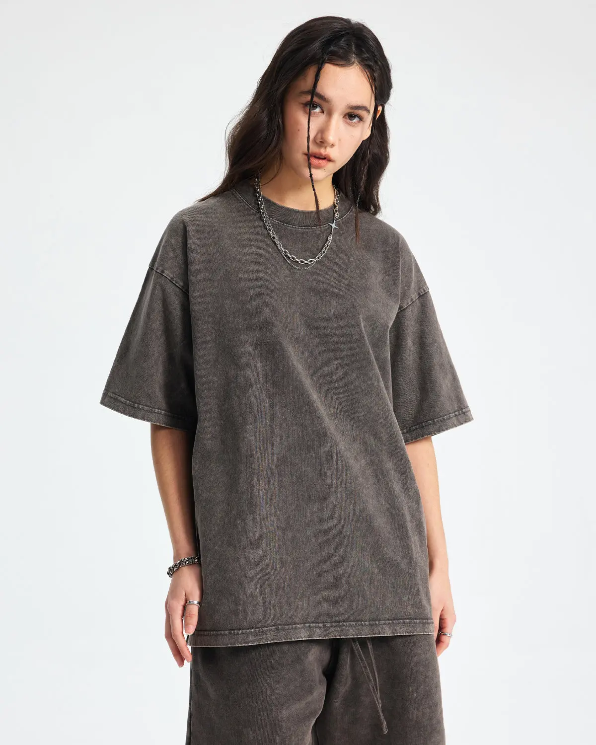 Snow Washed Oversized T-Shirt | Inflation Streetwear - Image 12