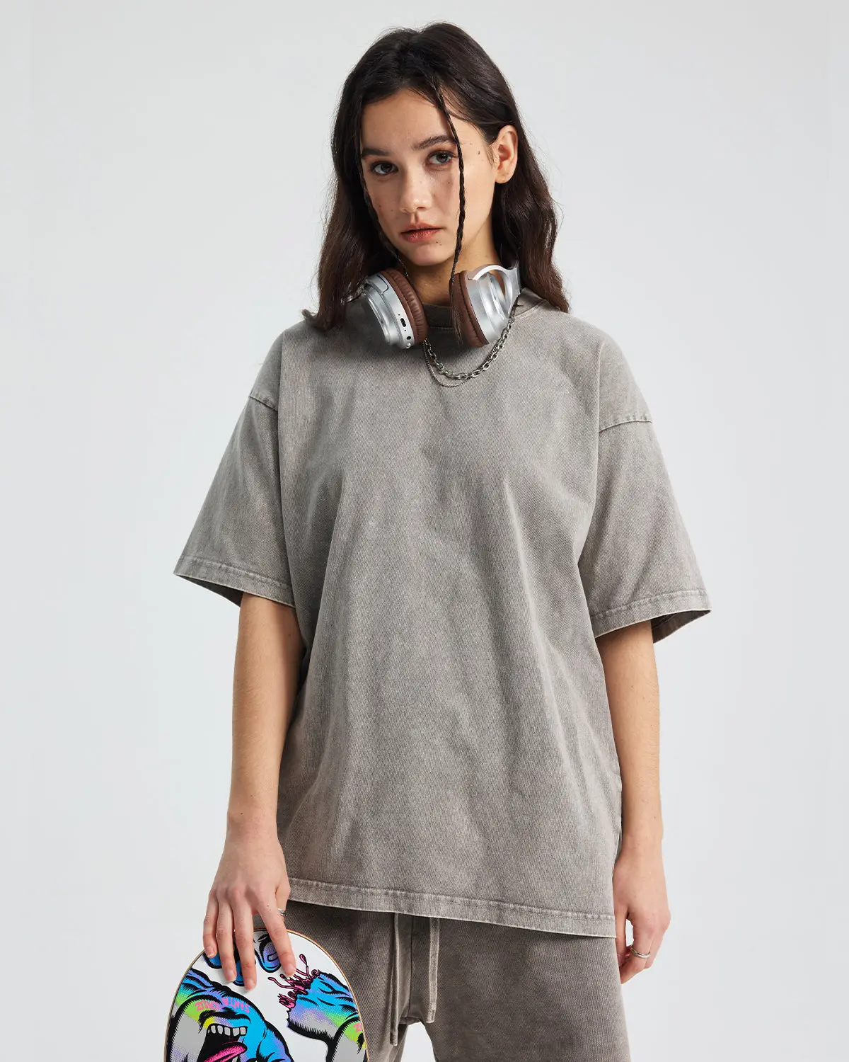 Snow Washed Oversized T-Shirt | Inflation Streetwear - Image 14