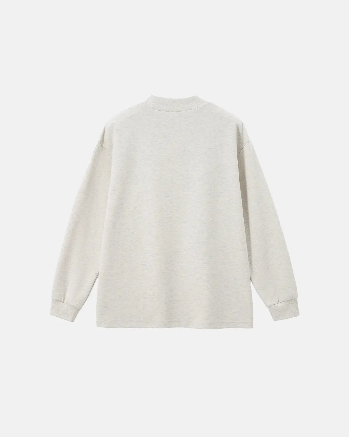 Soft Touch Mock Neck Sweatshirt | Inflation Streetwear - Image 4